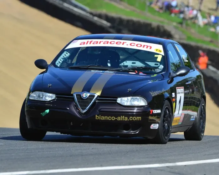 Framed Print : CJ6 9767 Tom Hill, Alfa Romeo 156 Framed Print : CJ6 9767 Tom Hill, Alfa Romeo 156
