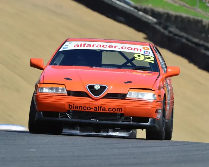 Framed Print : CJ6 9770 Ron Davidson, Alfa Romeo 164 Framed Print : CJ6 9770 Ron Davidson, Alfa Romeo 164