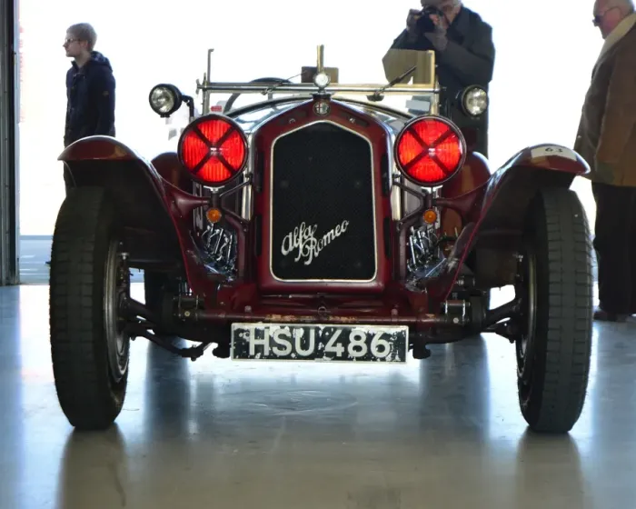 Framed Print : CJ7 1276 Dan Ghose, Alfa Romeo 8C