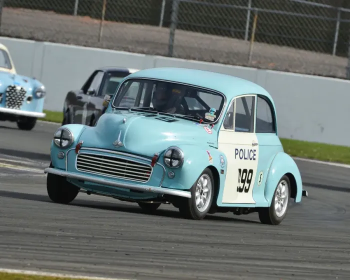 Framed Print : CJ7 1634 Chris Rea, Morris Minor Police Framed Print : CJ7 1634 Chris Rea, Morris Minor Police