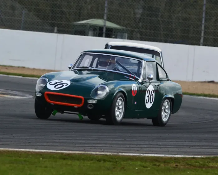 Framed Print : CJ7 1808 Brian Small, Ashley MG Midget Framed Print : CJ7 1808 Brian Small, Ashley MG Midget