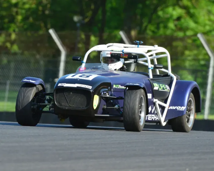 Framed Print : CJ7 3436 Dave Bullock, Caterham Seven 270R