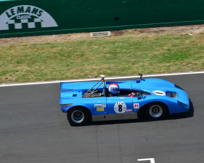 Framed Print : CJ7 4228 David Tomlin, Lola T210 FVC Framed Print : CJ7 4228 David Tomlin, Lola T210 FVC