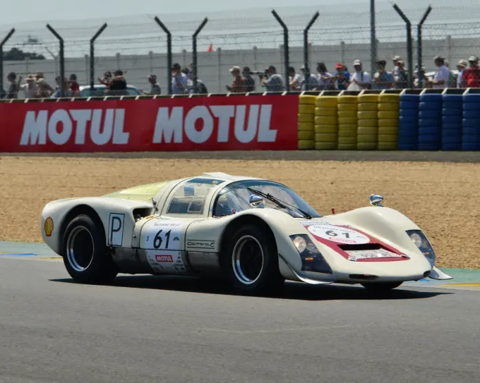 Framed Print : CJ7 4256 Peter Iversen, Lars Erik Nielson, Porsche 906 Carrera 6