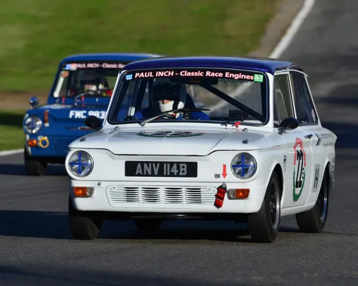 Framed Print : CJ7 5319 Michael Loveland, Hillman Imp Deluxe