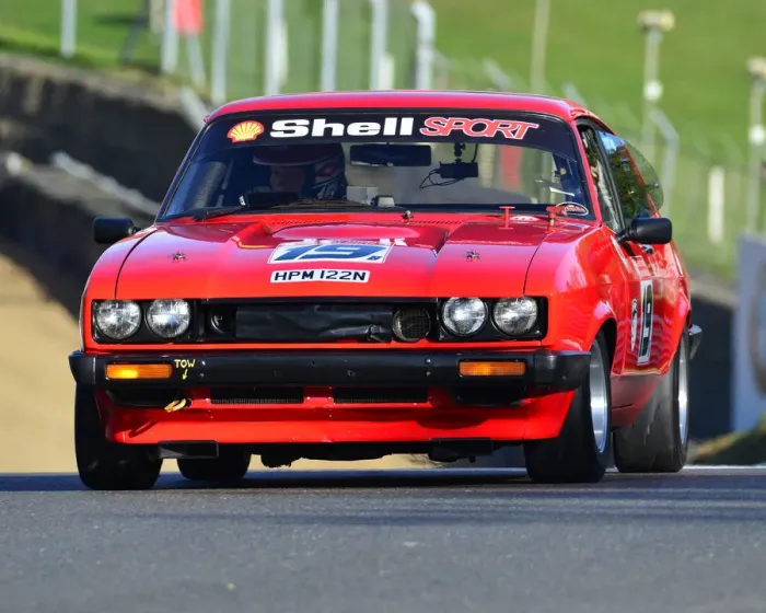Framed Print : CJ7 5497 Mike Haynes, Ford Capri Framed Print : CJ7 5497 Mike Haynes, Ford Capri