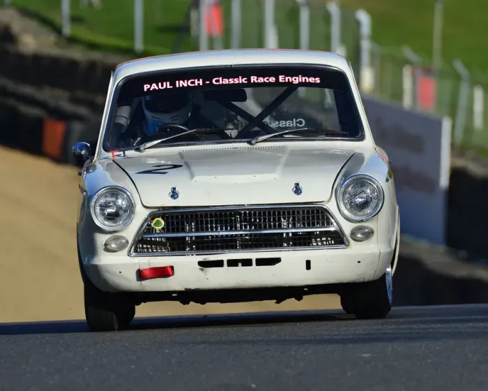 Framed Print : CJ7 5498 Stuart Caie, Ford Lotus Cortina