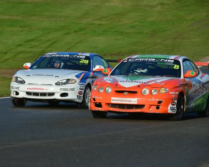 Framed Print : CJ7 6002 Eddie O Kane, Paul Lawrie, Hyundai Coupe 2000
