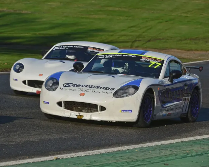 Framed Print : CJ7 6036 Connor Garlick, Ginetta G40 Junior