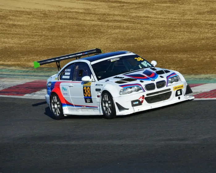 Framed Print : CJ7 6214 Sam Allpass, BMW M3 E46