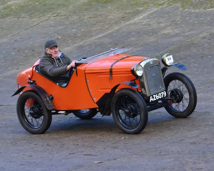 Framed Print : CJ7 7034 Donald Skelton, Austin 7 Ulster (Copy) Framed Print : CJ7 7034 Donald Skelton, Austin 7 Ulster (Copy)