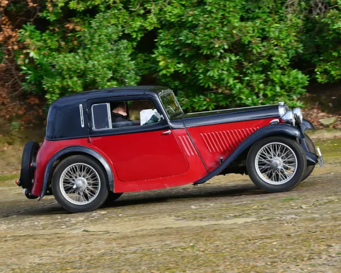 Framed Print : CJ7 7059 Neil Thorp, Singer 9 Sports Coupe Framed Print : CJ7 7059 Neil Thorp, Singer 9 Sports Coupe