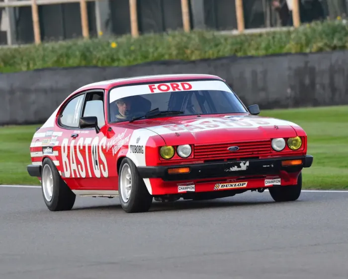 Rights Managed : CJ7 8028 Richard Meins, Andrew Bentley, Ford Capri III 3 litre S Rights Managed : CJ7 8028 Richard Meins, Andrew Bentley, Ford Capri III 3 litre S