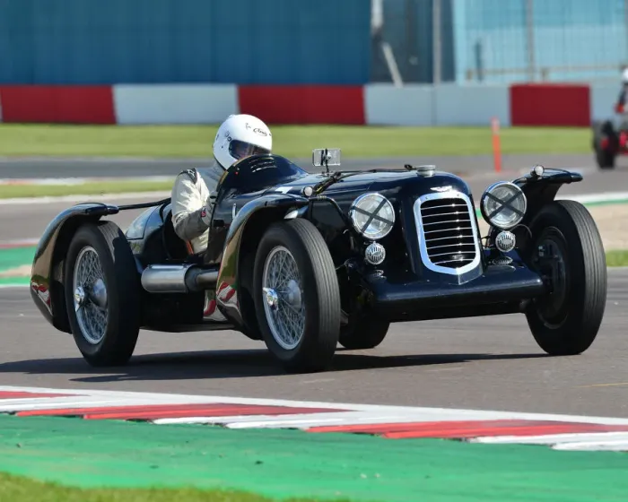 Framed Print : CJ7 8417 Heinz Stamm, Aston Martin 2 litre speed Framed Print : CJ7 8417 Heinz Stamm, Aston Martin 2 litre speed