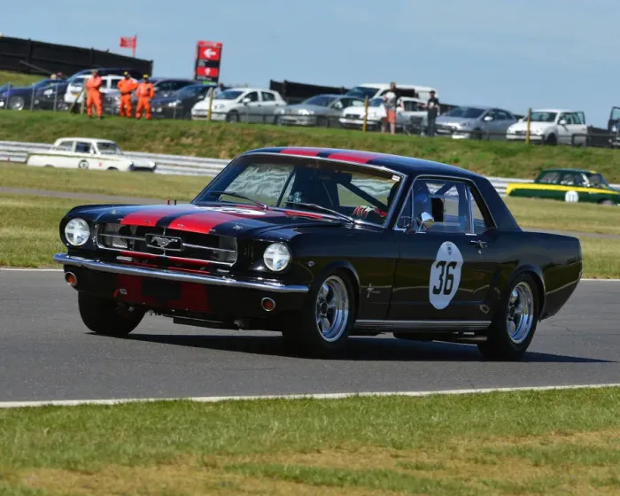 Framed Print : CJ7 8760 Jonathan Evans, Ford Mustang
