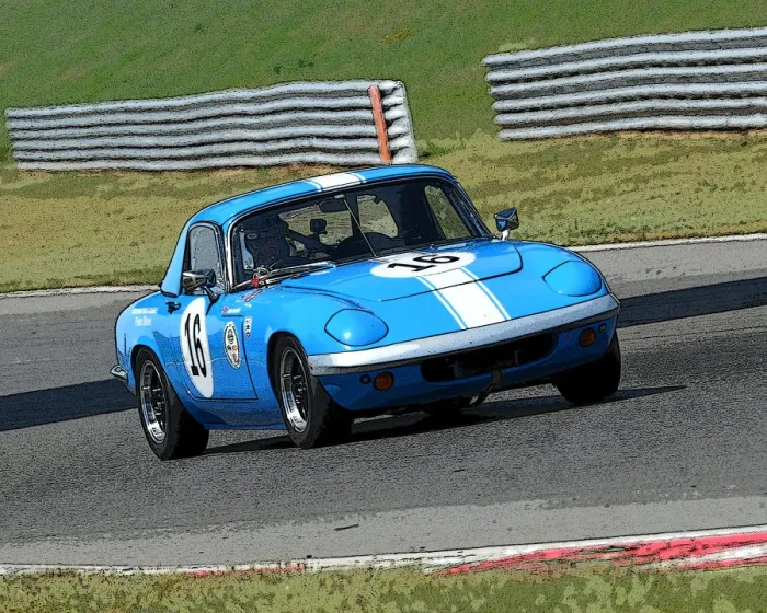 Framed Print : CJ7 9078 Robert Rowe, Lotus Elan S3 Framed Print : CJ7 9078 Robert Rowe, Lotus Elan S3