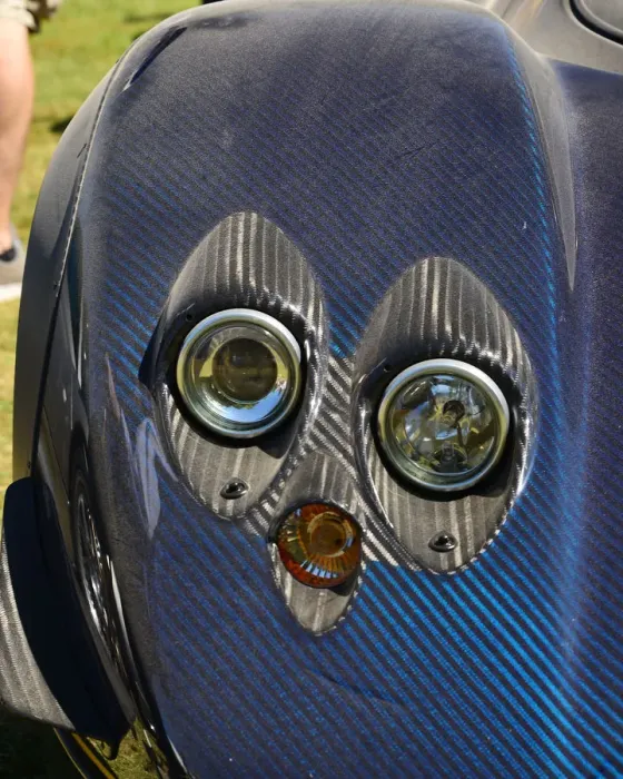 Rights Managed : CJ7 9370 Pagani Zonda, headlights Rights Managed : CJ7 9370 Pagani Zonda, headlights
