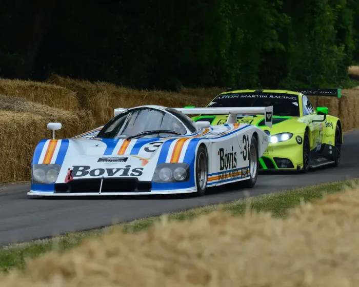 Rights Managed : CJ7 9812 Roger Bennington, Ray Mallock, Aston Martin Nimrod C2B Rights Managed : CJ7 9812 Roger Bennington, Ray Mallock, Aston Martin Nimrod C2B
