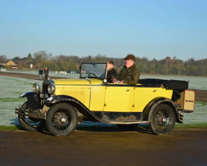 Framed Print : CJ8 2030 Stephen Harrold, James Harrold, Ford Model A