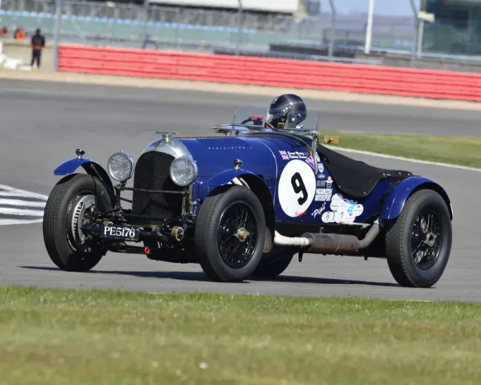 Framed Print : CJ84237 Richard Hudson, Bentley 3-4 litre
