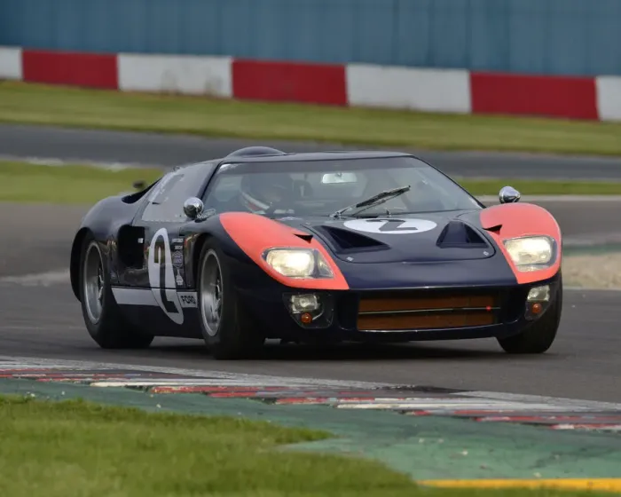 Framed Print : CJ84419 David Cuff, Harvey Stanley, GT40 Framed Print : CJ84419 David Cuff, Harvey Stanley, GT40