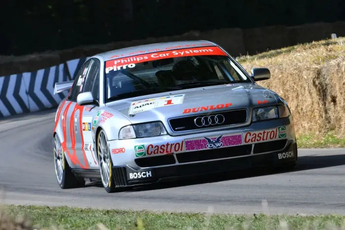 Rights Managed : CJ9 0510 Emanuele Pirro, Audi A4 Quattro
