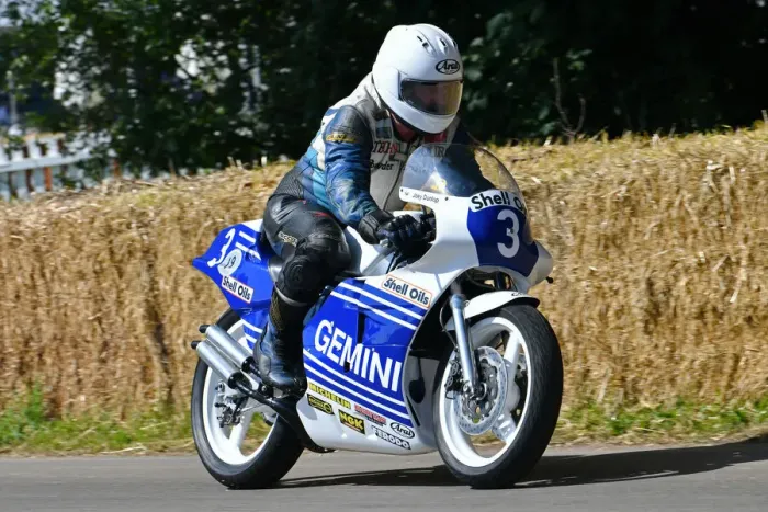 Rights Managed : CJ9 0571 Adam Child, Honda Gemini RS 250