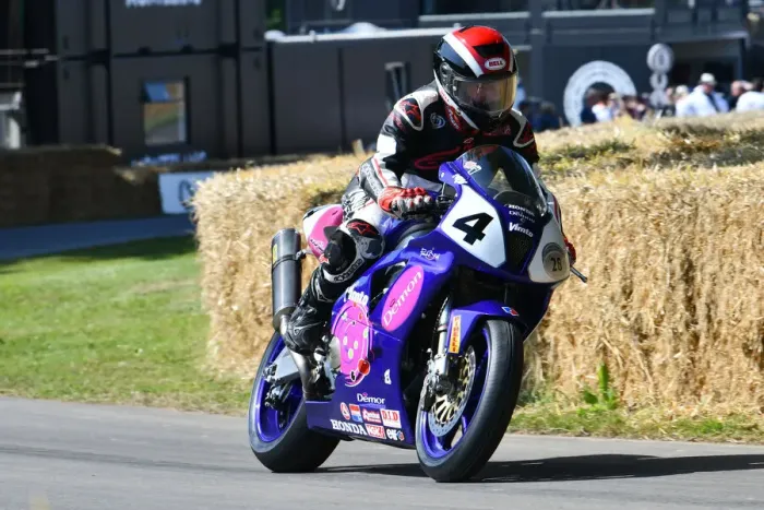 Rights Managed : CJ9 0584 Andy Caddick, Honda SP1 Rights Managed : CJ9 0584 Andy Caddick, Honda SP1