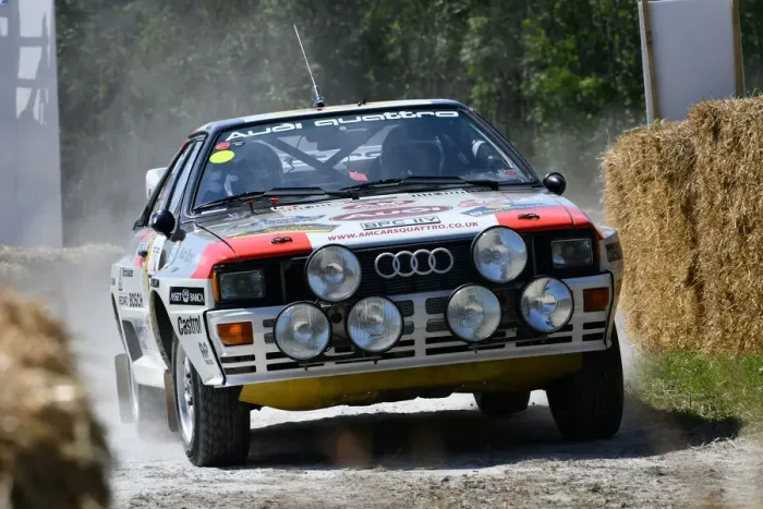 Rights Managed : CJ9 0856 Adam Marsden, Audi Quattro Grp 4 recreation Rights Managed : CJ9 0856 Adam Marsden, Audi Quattro Grp 4 recreation
