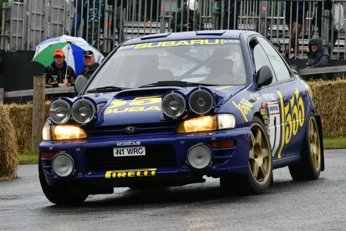 Rights Managed : CJ9 0925 Jimmy McRae, Subaru Impreza