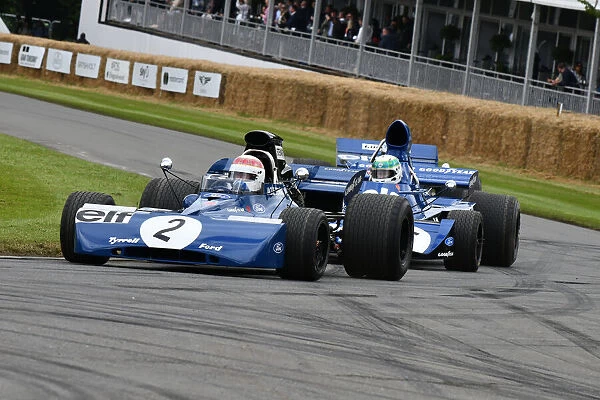 CJ9 1171 Sir Jackie Stewart, Tyrrell Cosworth 003, Paul Stewart, Tyrrell Cosworth 006
