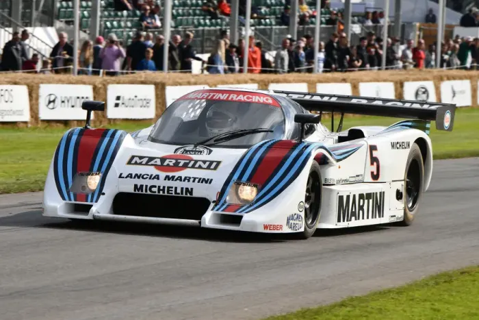 Rights Managed : CJ9 1287 Tom Kristensen, Lancia LC2 Rights Managed : CJ9 1287 Tom Kristensen, Lancia LC2