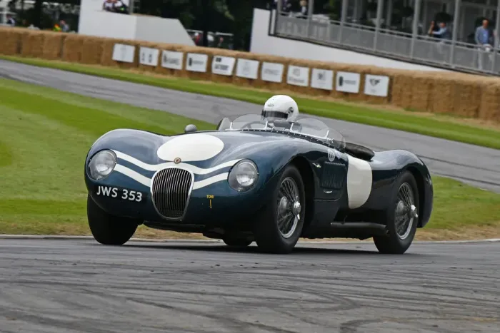 Rights Managed : CJ9 1570 Chris Keith-Lucas, Jaguar C-Type Rights Managed : CJ9 1570 Chris Keith-Lucas, Jaguar C-Type