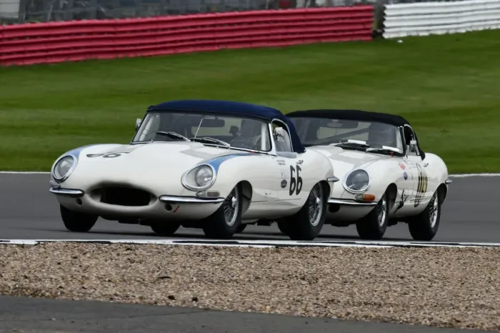Framed Print : CJ9 2032 James Cottingham, Harvey Stanley, Jaguar E-Type Framed Print : CJ9 2032 James Cottingham, Harvey Stanley, Jaguar E-Type