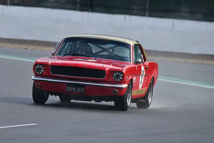 Framed Print : CJ9 2443 Craig Davies, Ford Mustang