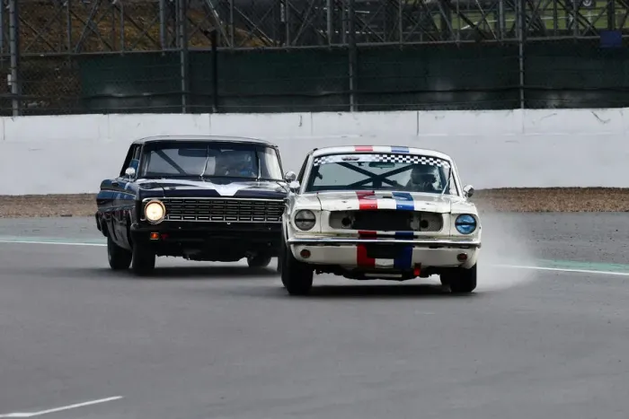 Framed Print : CJ9 2486 David Coyne, Ford Mustang, Julian Thomas, Callum Lockie, Ford Falcon
