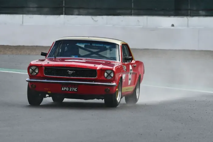 Framed Print : CJ9 2498 Mark Burton, Graham Pattle, Ford Mustang Framed Print : CJ9 2498 Mark Burton, Graham Pattle, Ford Mustang