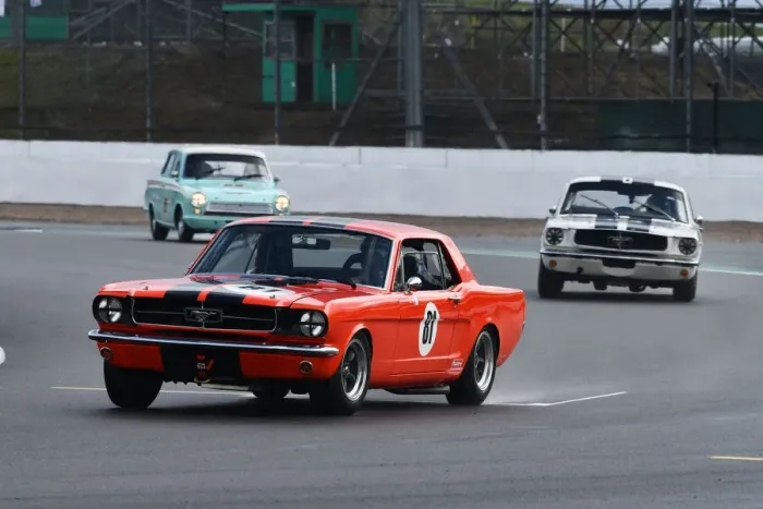 Framed Print : CJ9 2508 Nigel Greensall, Chris Beighton, Ford Mustang