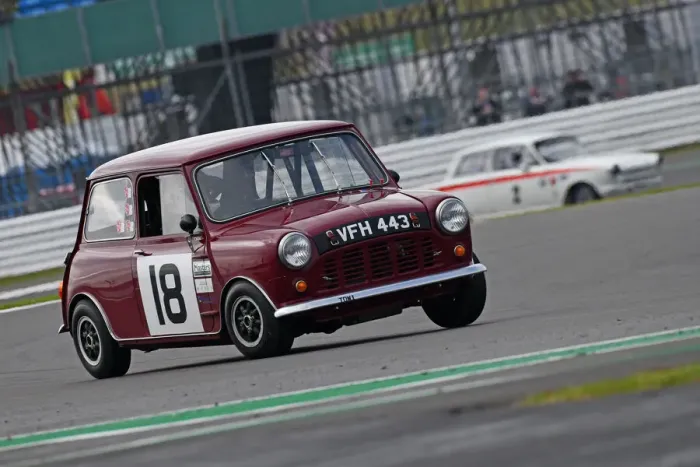Framed Print : CJ9 2572 Aaron Smith, Austin Mini Cooper S
