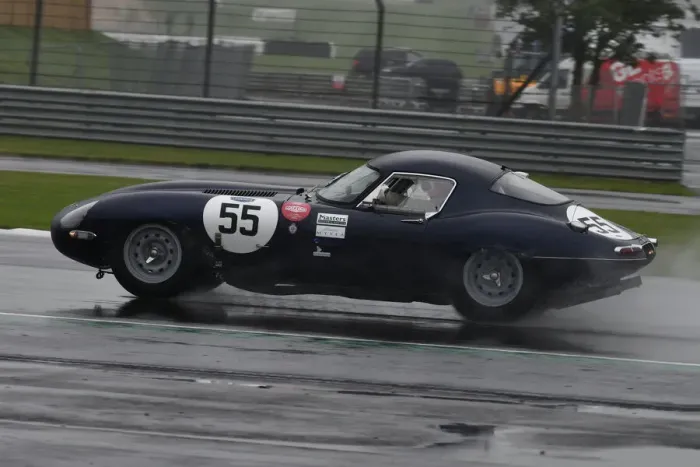 Framed Print : CJ9 3472 Jason Minshaw, Martin Melling, Jaguar E-Type Low Drag