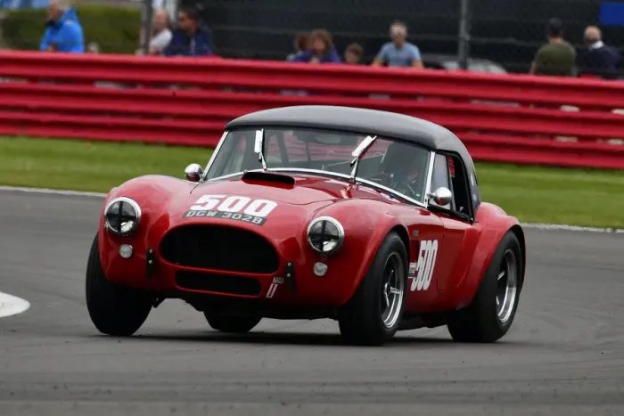 Framed Print : CJ9 3647 Ben Gill, Shelby Cobra