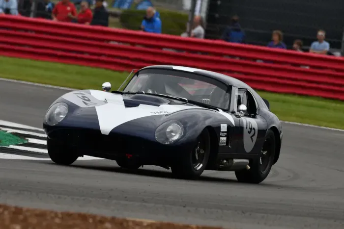Framed Print : CJ9 3715 Julian Thomas, Callum Lockie, Shelby Daytona Cobra