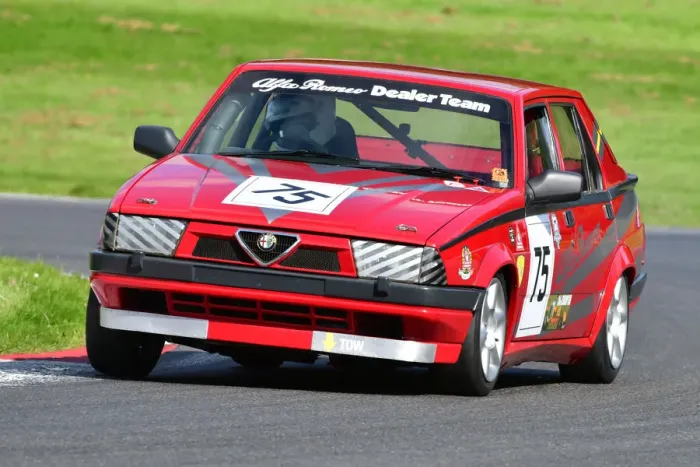 Framed Print : CJ9 4715 James Wright, Alfa Romeo 75 Framed Print : CJ9 4715 James Wright, Alfa Romeo 75