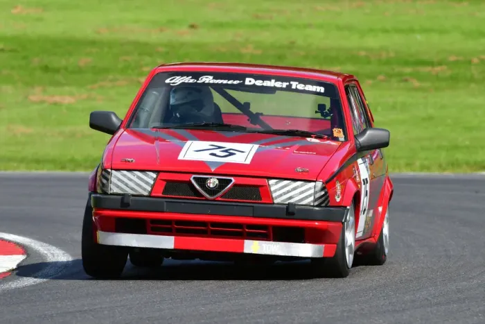 Framed Print : CJ9 4735 James Wright, Alfa Romeo 75 Framed Print : CJ9 4735 James Wright, Alfa Romeo 75