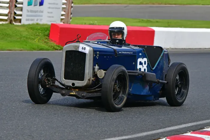 Framed Print : CJ9 5868 Matthew Moore, Austin 7 Ulster Framed Print : CJ9 5868 Matthew Moore, Austin 7 Ulster