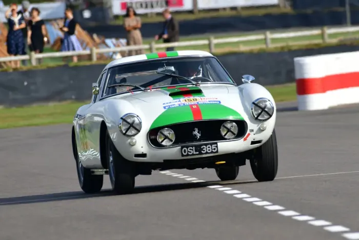 Rights Managed : CJ9 7007 Max Girardo, Phillip Kadoorie, Ferrari 250 GTInterim Berlinetta