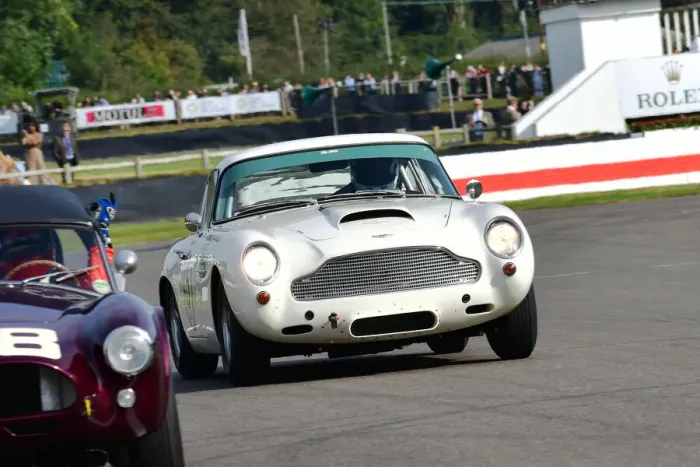 Rights Managed : CJ9 7049 Adrian Willmott, Tom Alexander, Aston Martin DB4GT
