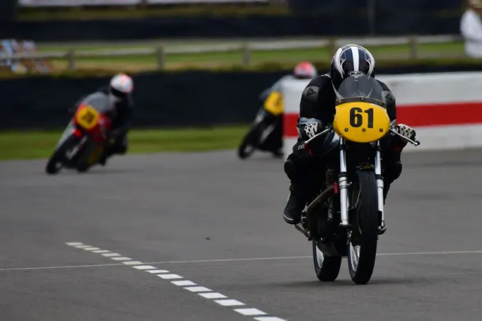 Rights Managed : CJ9 7202 Michael Neeves, Steve Parrott, Norton Manx 30M