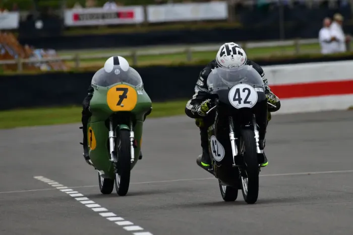 Rights Managed : CJ9 7230 Tommy Bridewell, Andy Hornby, Norton Manx 30M, Duncan Fitchett Rights Managed : CJ9 7230 Tommy Bridewell, Andy Hornby, Norton Manx 30M, Duncan Fitchett