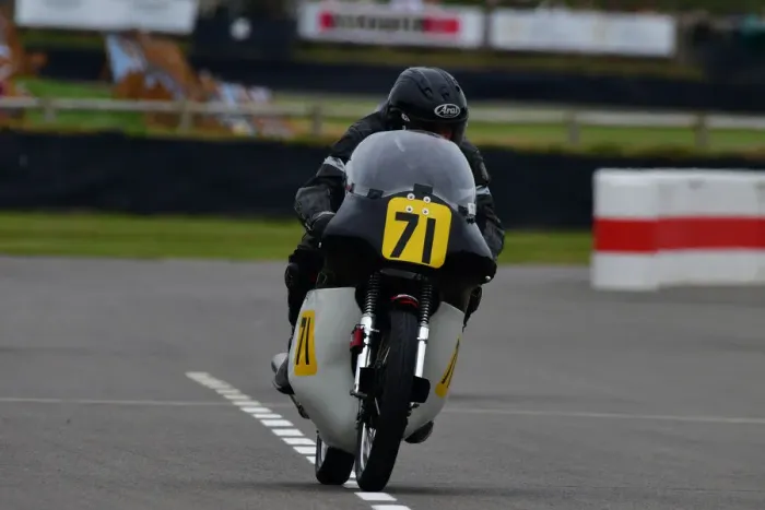 Rights Managed : CJ9 7256 Mark Parrett, Howie Mainwaring-Smart, Norton Manx 30M Rights Managed : CJ9 7256 Mark Parrett, Howie Mainwaring-Smart, Norton Manx 30M